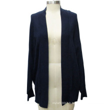 Mode à manches longues en tricot femme cardigan chandail